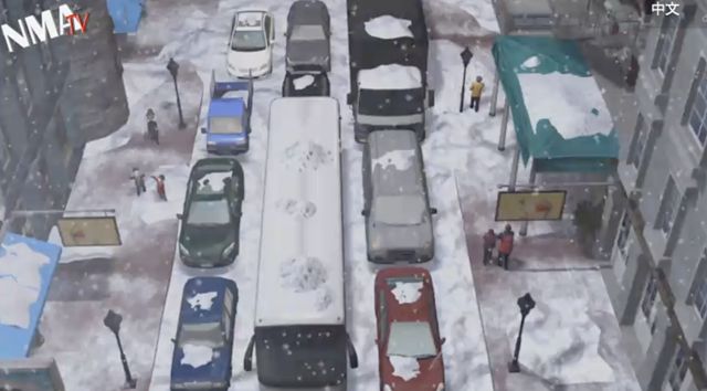 "Cars were stuck in the streets for days..."